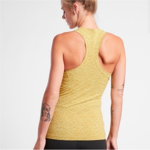 Athleta Momentum Allure Print Workout Tank Top Athletic Exercise Shirt Women Sm - Picture 2 of 9
